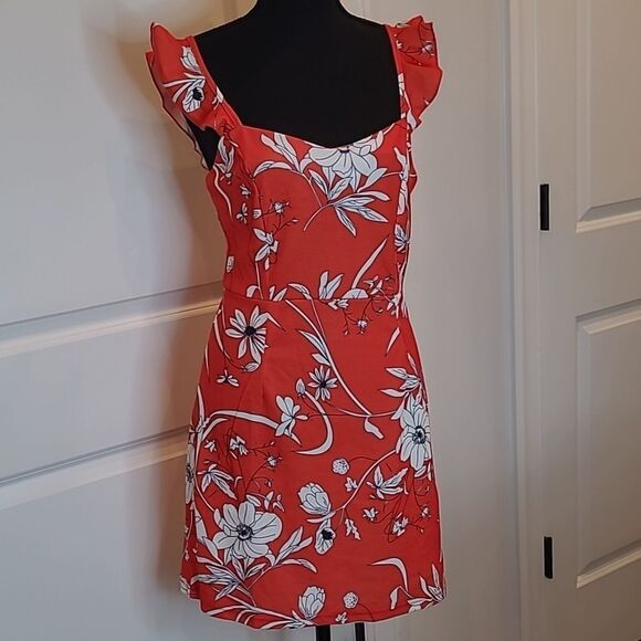 Sz S ruffle strap dress - Picture 1 of 10